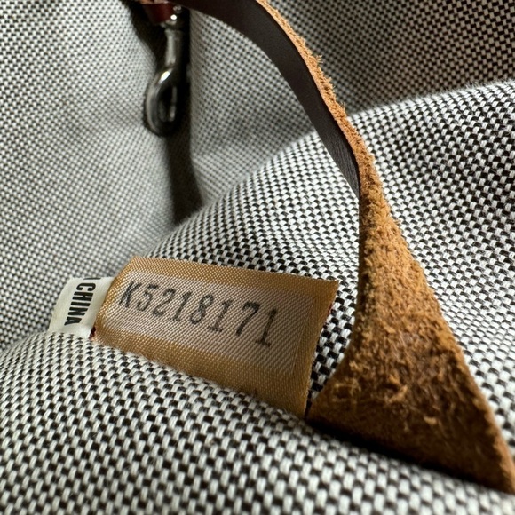 DOONEY & BOURKE VTG Toasty Orange & Chocolate Signature Satchel - Picture 9 of 13